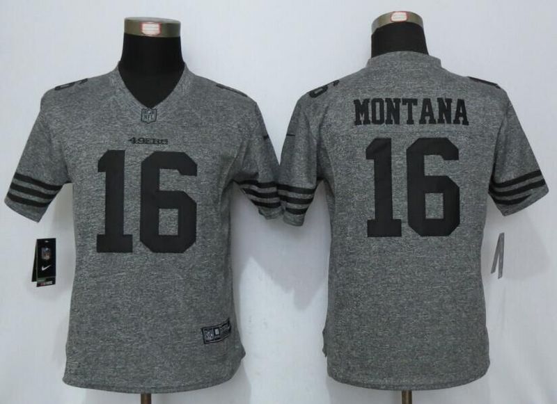 women Gray Limited Jersey-049